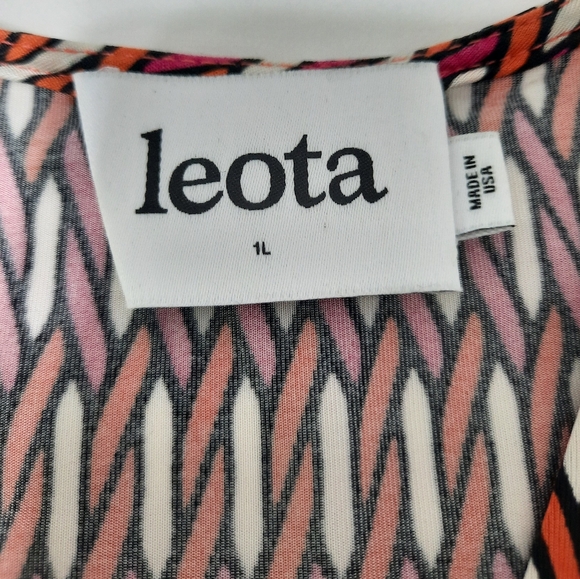 Leota Plus Size Print Maxi Dress NWOT - Picture 8 of 9